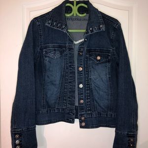 🌸2 for 40$! Dark blue mid wash denim jacket